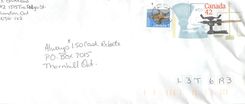 Entier Postal Postal Stationary Canada Balance Dayton  
