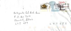 Entier Postal Postal Stationary Canada Balance Dayton  
