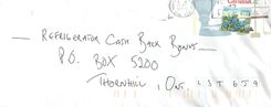 Entier Postal Postal Stationary Canada Balance Dayton  