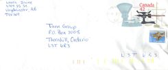Entier Postal Postal Stationary Canada Balance Dayton  Lloydminster