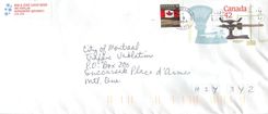 Entier Postal Postal Stationary Canada Balance Dayton  