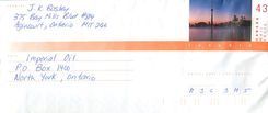 Entier Postal Postal Stationary Canada 