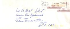 Entier Postal Postal Stationary Canada Bateaux Bateau 