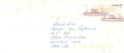 Entier Postal Postal Stationary Canada Bateaux Bateau St Constant