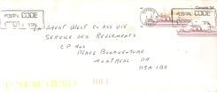 Entier Postal Postal Stationary Canada Bateaux Bateau Montreal
