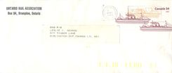 Entier Postal Postal Stationary Canada Bateaux Bateau 