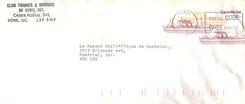 Entier Postal Postal Stationary Canada Bateaux Bateau Sorel