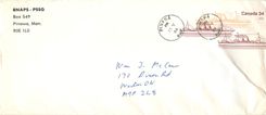Entier Postal Postal Stationary Canada Bateaux Bateau Pinawa