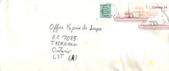 Entier Postal Postal Stationary Canada Bateaux Bateau 