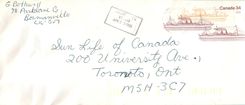 Entier Postal Postal Stationary Canada Bateaux Bateau Bowmanville