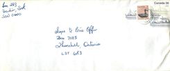 Entier Postal Postal Stationary Canada Bateaux Bateau 