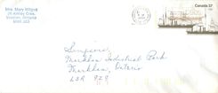 Entier Postal Postal Stationary Canada Bateaux Bateau 