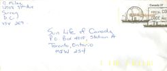 Entier Postal Postal Stationary Canada Bateaux Bateau Surrey
