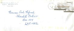 Entier Postal Postal Stationary Canada Bateaux Bateau Rimbey