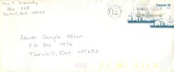 Entier Postal Postal Stationary Canada Bateaux Bateau