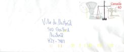 Entier Postal Postal Stationary Canada Balance de Justice 