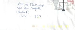 Entier Postal Postal Stationary Canada Balance de Justice 