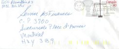Entier Postal Postal Stationary Canada Balance Justice 