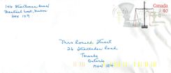 Entier Postal Postal Stationary Canada Balance Justice 