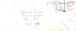 Entier Postal Postal Stationary Canada Balance Justice 