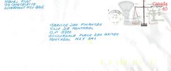Entier Postal Postal Stationary Canada Balance Justice 