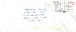 Entier Postal Postal Stationary Canada Balance Justice 