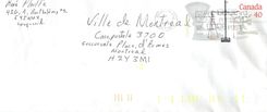 Entier Postal Postal Stationary Canada Balance Justice Montreal
