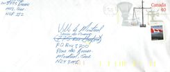 Entier Postal Postal Stationary Canada Balance Justice Flamme Jeux Olympiques