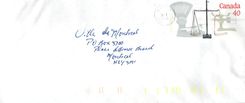Entier Postal Postal Stationary Canada Balance Justice 