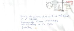Entier Postal Postal Stationary Canada Balance Justice 