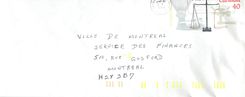 Entier Postal Postal Stationary Canada Balance Justice 