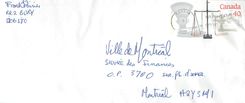 Entier Postal Postal Stationary Canada Balance Justice 