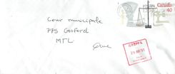 Entier Postal Postal Stationary Canada Balance Justice 
