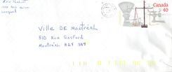 Entier Postal Postal Stationary Canada Balance Justice 