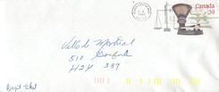 Entier Postal Postal Stationary Canada Balance Dayton