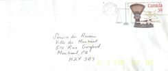 Entier Postal Postal Stationary Canada Balance Dayton