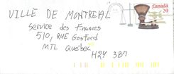 Entier Postal Postal Stationary Canada Balance Dayton