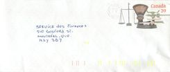 Entier Postal Postal Stationary Canada Balance Dayton