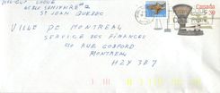 Entier Postal Postal Stationary Canada Balance Dayton  