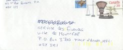 Entier Postal Postal Stationary Canada Balance Dayton  