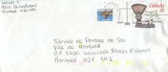Entier Postal Postal Stationary Canada Balance Dayton  