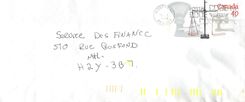 Entier Postal Postal Stationary Canada Balance Dayton  Montreal