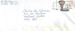 Entier Postal Postal Stationary Canada Balance Dayton  St Jean sur Richelieu