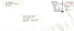Entier Postal Postal Stationary Canada Balance Dayton  