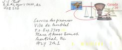 Entier Postal Postal Stationary Canada Balance Dayton  