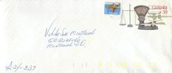 Entier Postal Postal Stationary Canada Balance Dayton  
