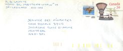 Entier Postal Postal Stationary Canada Balance Dayton  