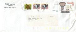 Entier Postal Postal Stationary Canada Balance Dayton  