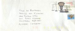 Entier Postal Postal Stationary Canada Balance Dayton  