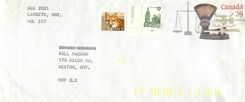 Entier Postal Postal Stationary Canada Balance Dayton  